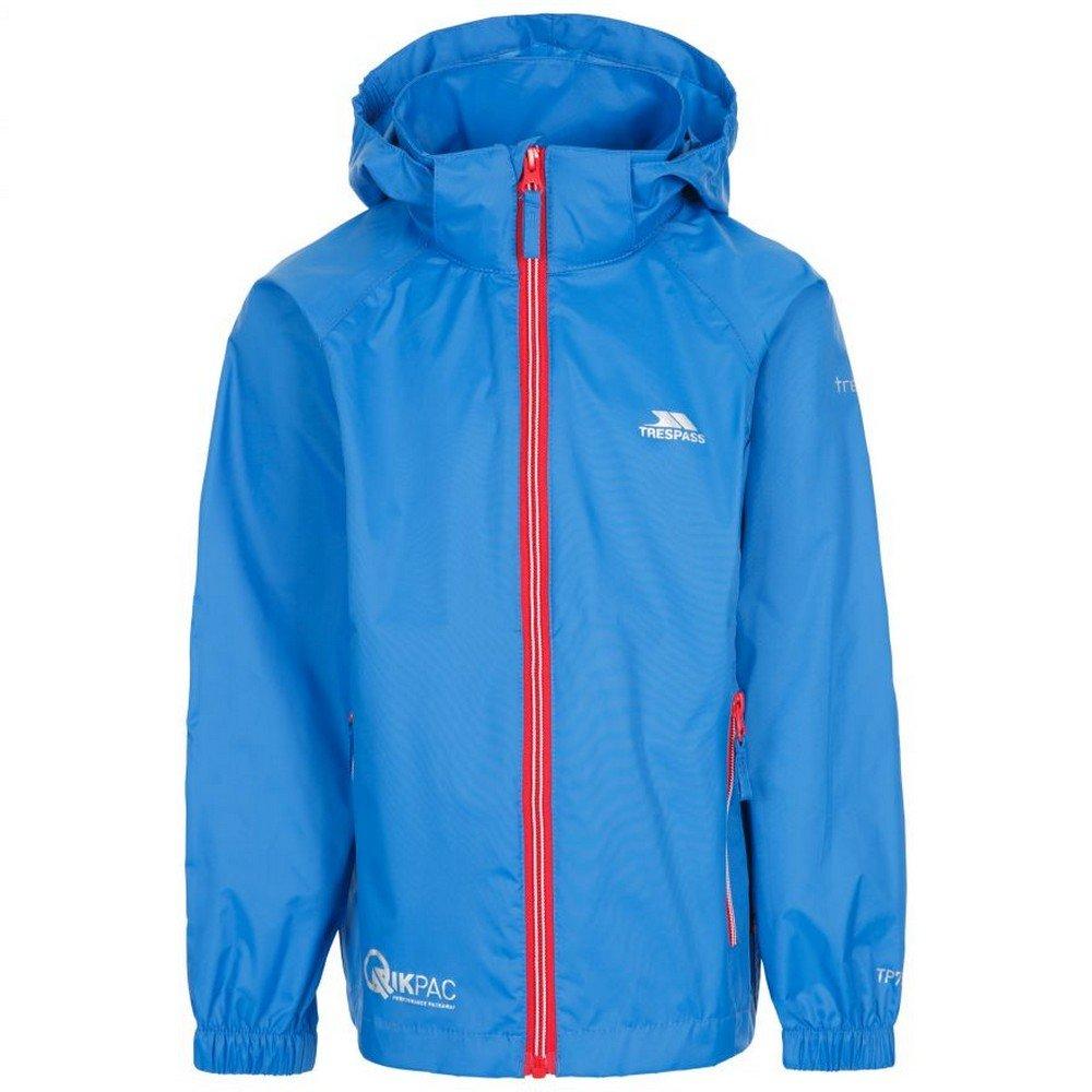 Regenjacke Qikpac X Unisex Blau 128 von Trespass