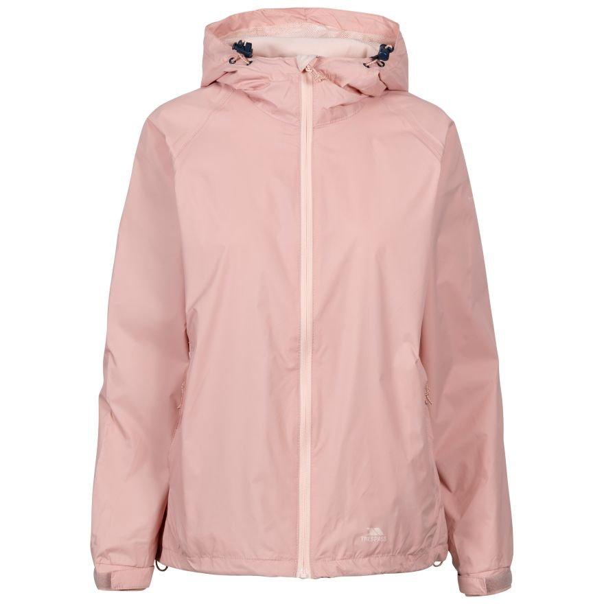 Regenjacke Tayah Ii Wasserdicht, Mit Kapuze Damen Rosa XXS von Trespass