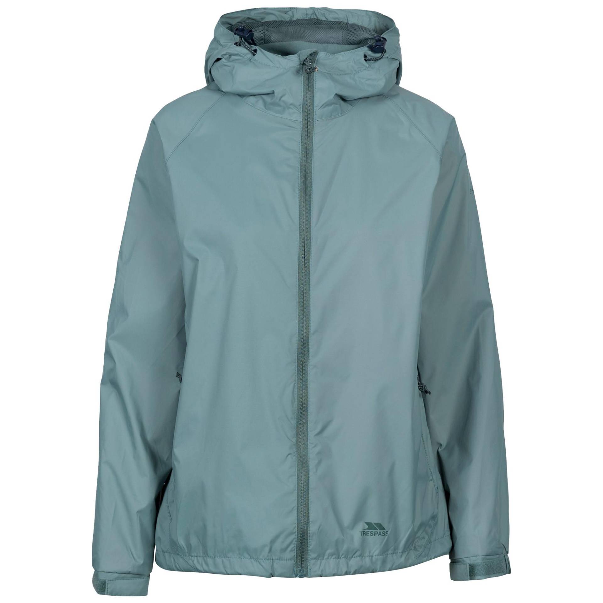 Regenjacke Tayah Ii Wasserdicht, Mit Kapuze Damen Türkisblau XS von Trespass