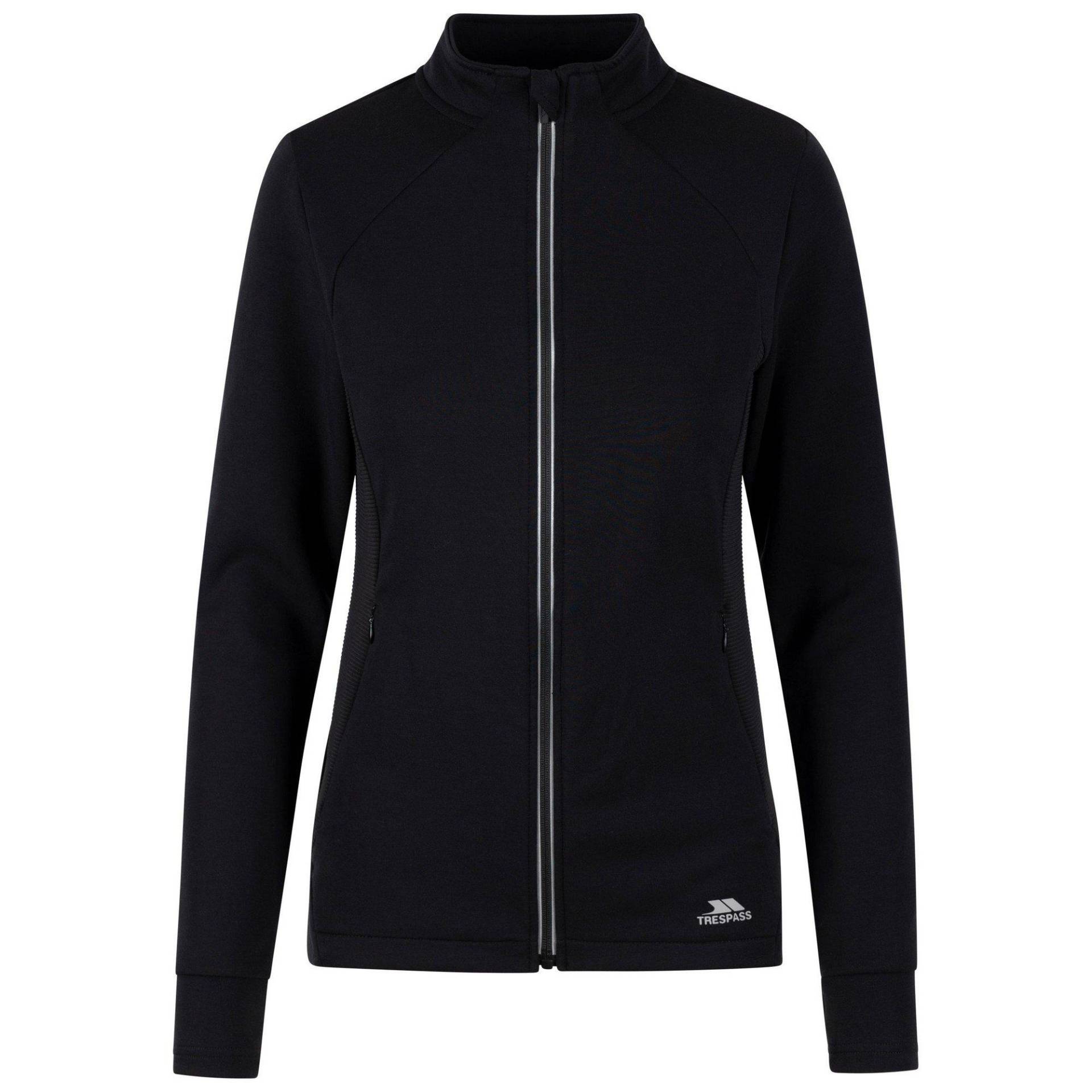 Ridge Trainingsjacke Damen Schwarz S von Trespass