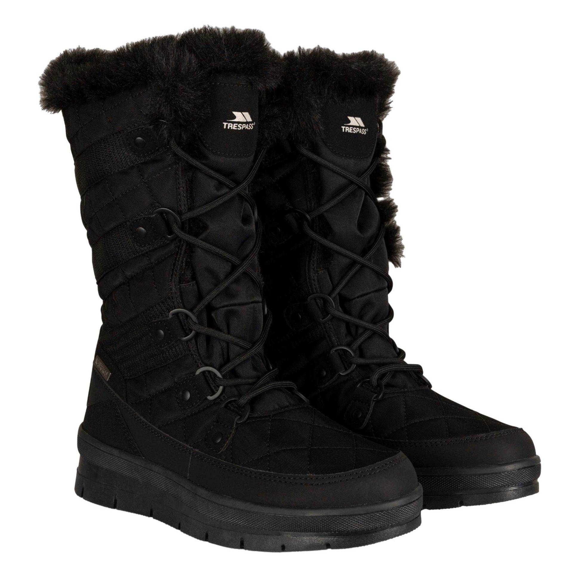 Schneestiefel Evelyn Damen Schwarz 39 von Trespass