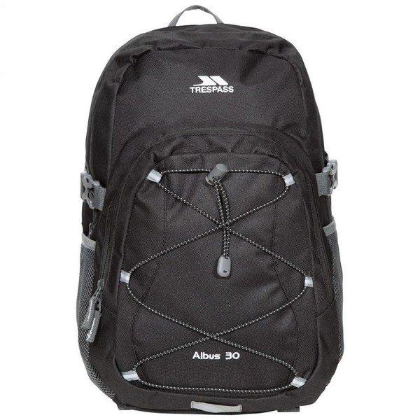 Albus 30 Liter Freizeit Rucksack Herren Schwarz ONE SIZE von Trespass