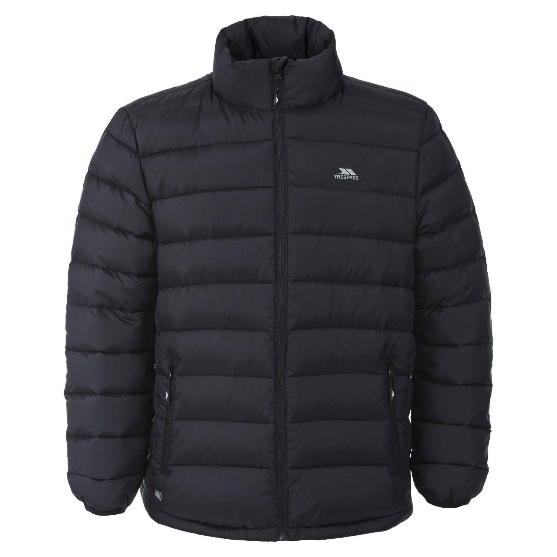 Retreat Daunen Jacke Herren Schwarz XXS von Trespass