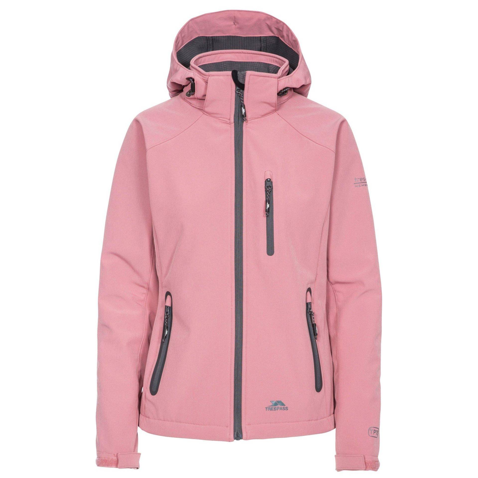 Softshelljacke Bela Ii, Wasserdicht Damen Dusty Rose S von Trespass