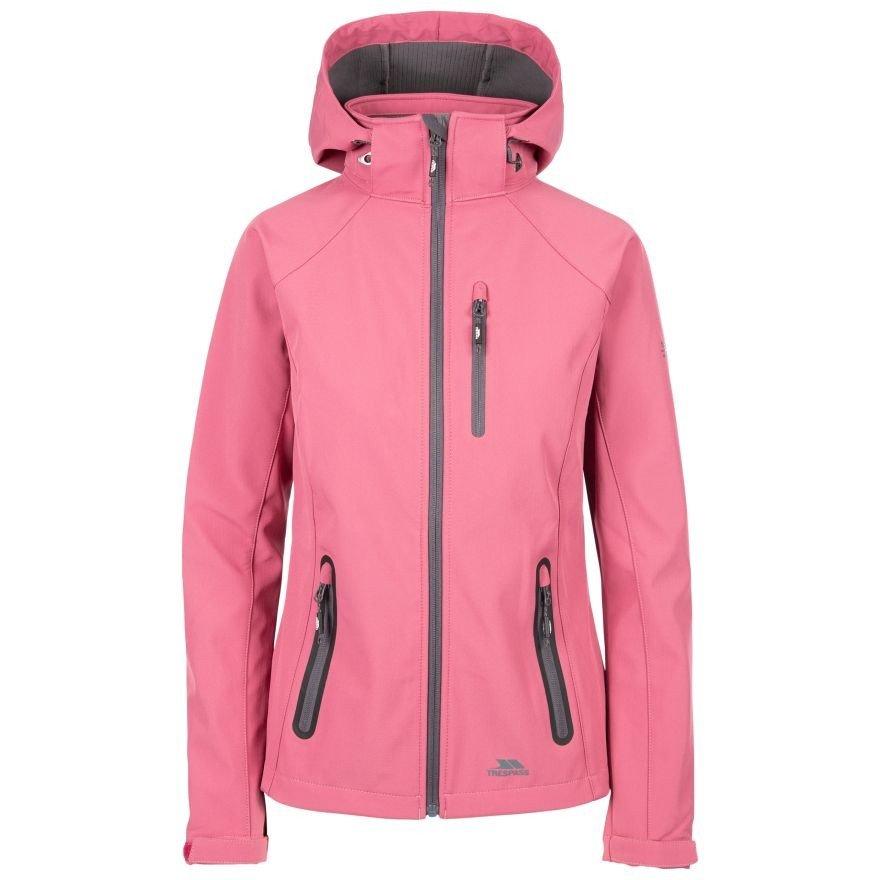 Softshelljacke Bela Ii, Wasserdicht Damen Rosa XXS von Trespass