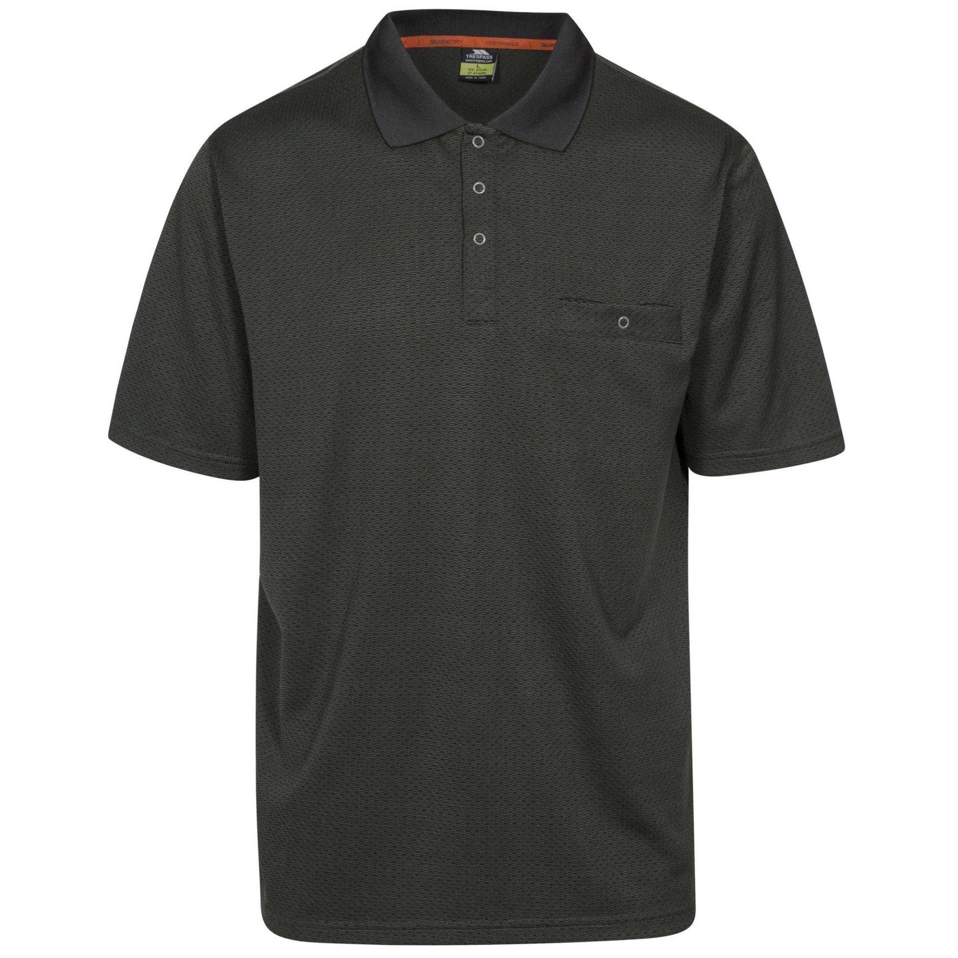 Sportpoloshirt Reihan Herren Olivegrün XS von Trespass