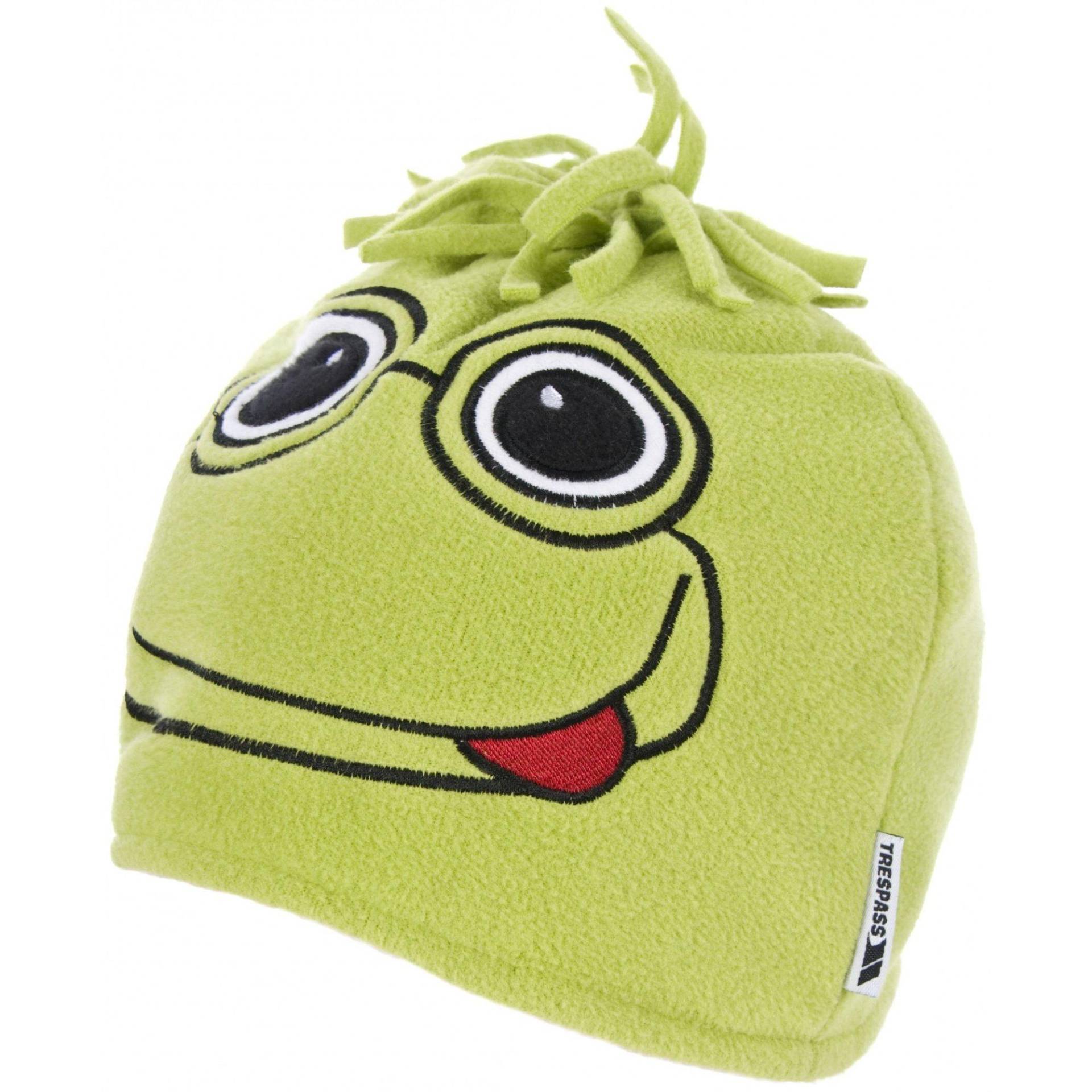 Beanie Mütze Toadey Frog Herren Grün 5-7A von Trespass