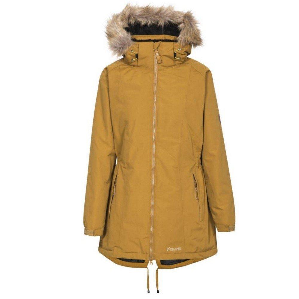 Parka Celebrity, Isoliert, Längere Länge Damen Gold XL von Trespass