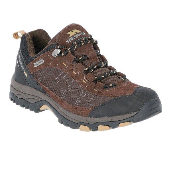 Sneaker Turnschuhe Scarp, Wasserfest Herren Braun 46 von Trespass