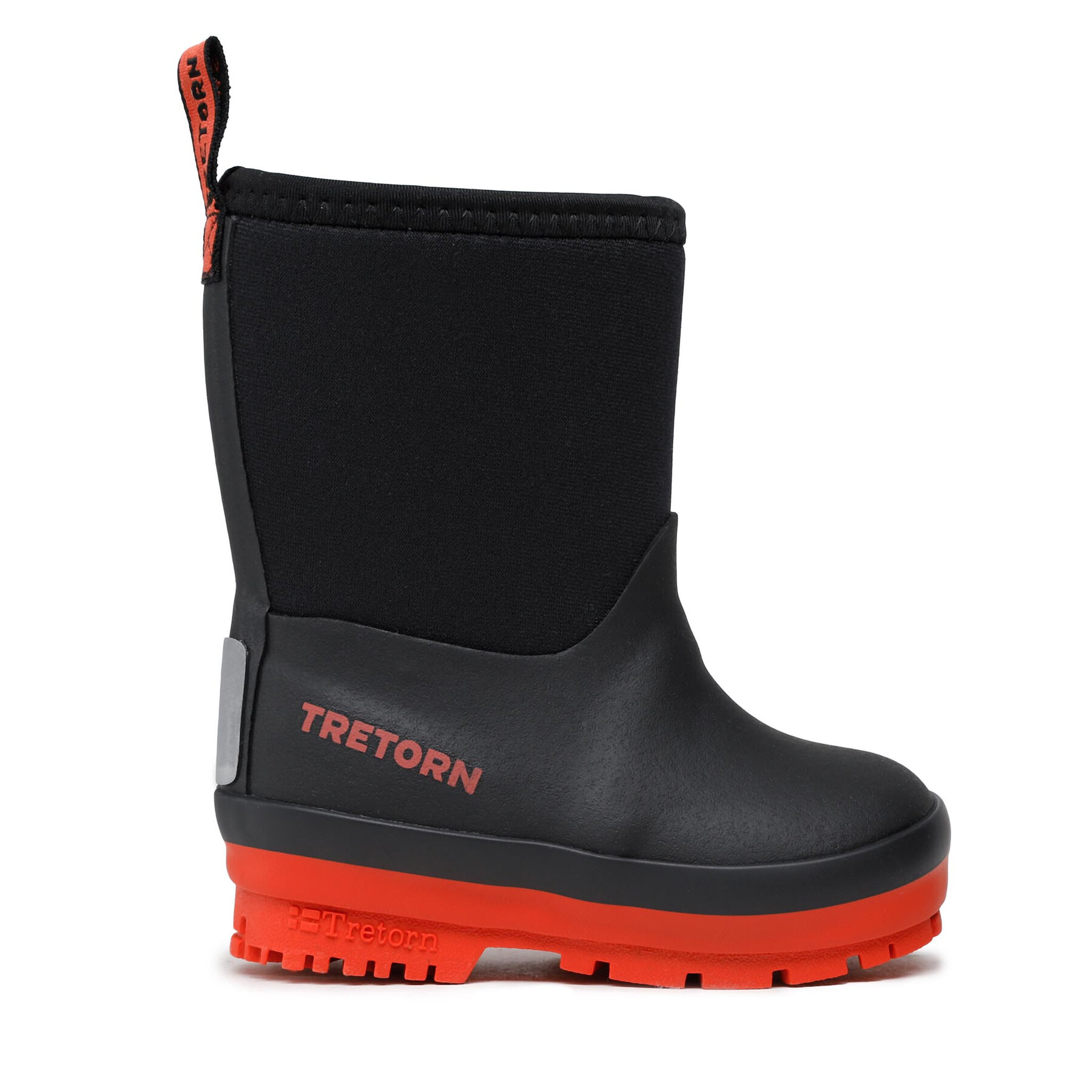 Gummistiefel Tretorn Kulig Neoprene 47329417 Black/Burnt Orange von Tretorn