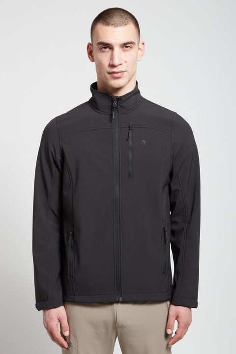 Trevolution Classic Immanuel Softshelljacke schwarz von Trevolution