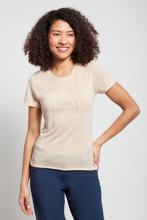 Trevolution Classic Ines Funktionsshirt sand von Trevolution