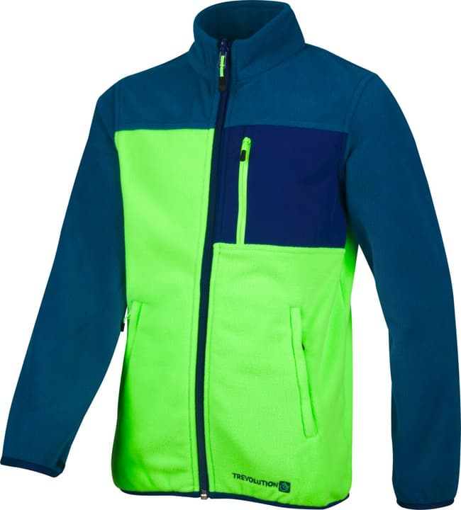 Trevolution Fleecejacke Fleecejacke neongrün von Trevolution