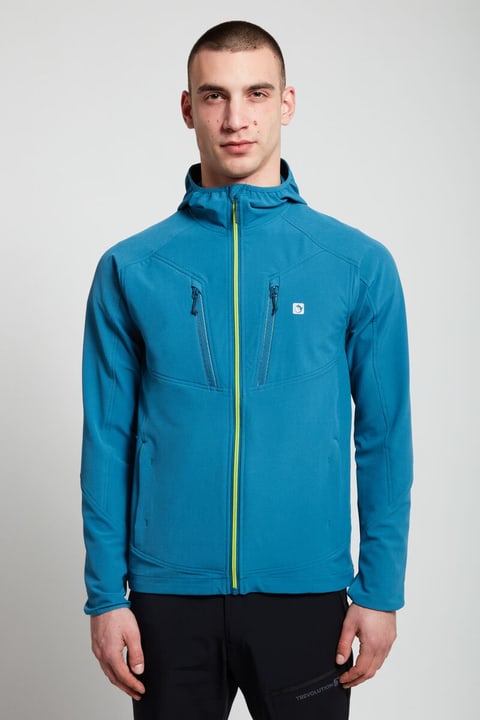 Trevolution Classic George Softshelljacke blau von Trevolution