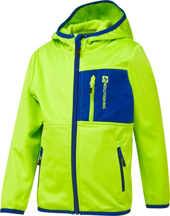 Trevolution Powerstretchjacke Fleecejacke limegrün von Trevolution