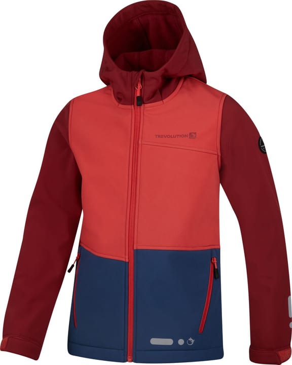 Trevolution Softshelljacke Softshelljacke dunkelrot von Trevolution