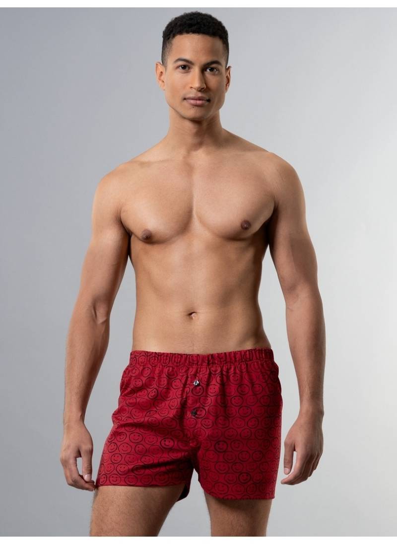 Trigema Boxershorts »TRIGEMA Boxer-Shorts mit freundlichem Smiley-Muster«, (1 St.) von Trigema
