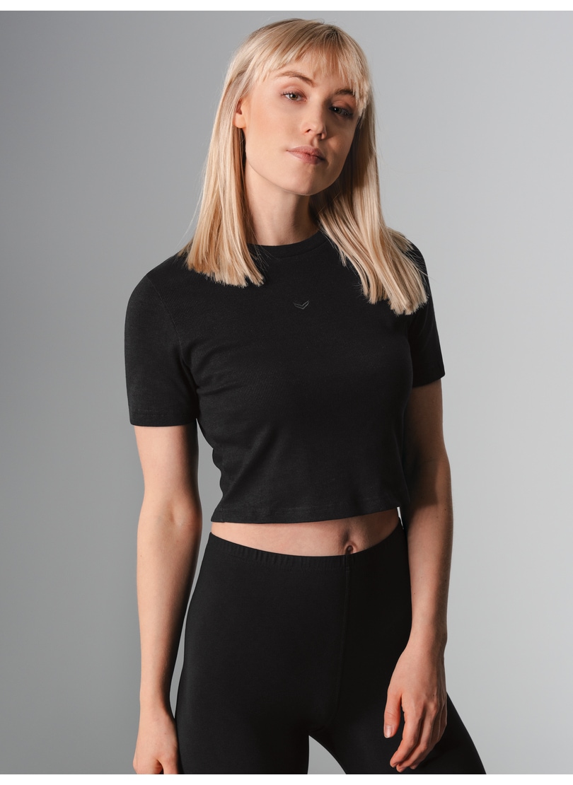 Trigema T-Shirt »TRIGEMA Modisches Crop-Top«, (1 tlg.) von Trigema