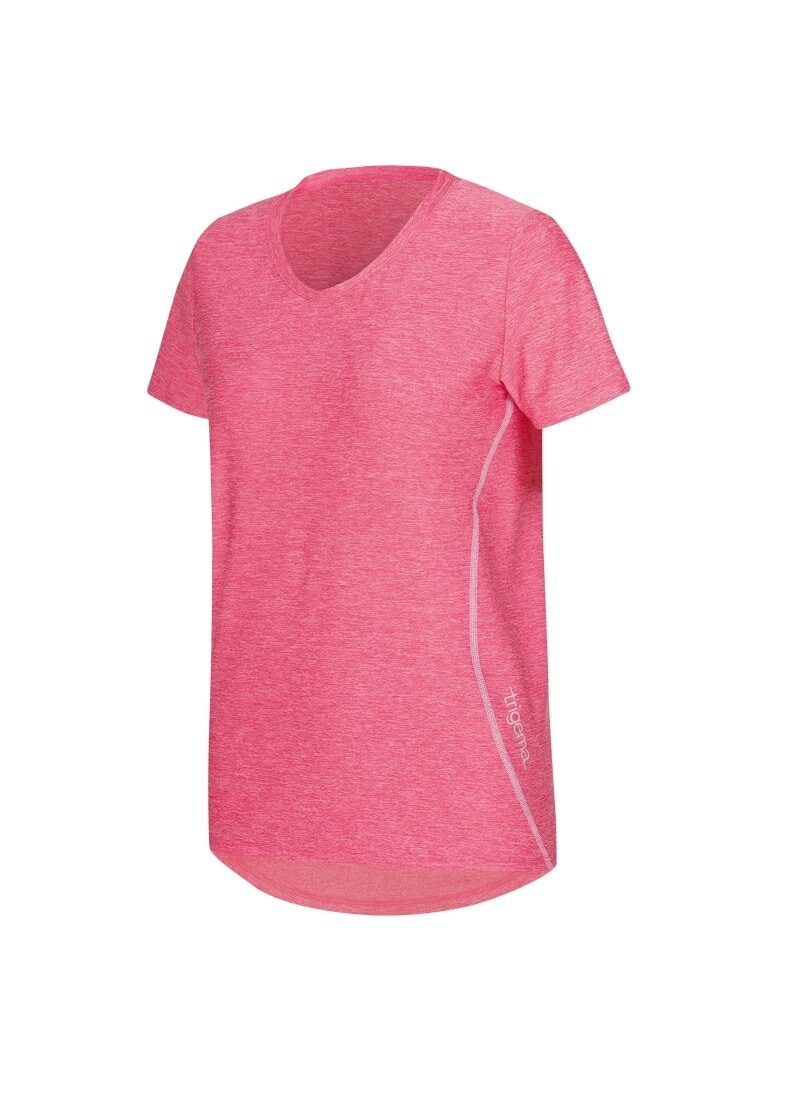 Trigema T-Shirt »TRIGEMA Sportshirt in Melange-Optik«, (1 tlg.) von Trigema