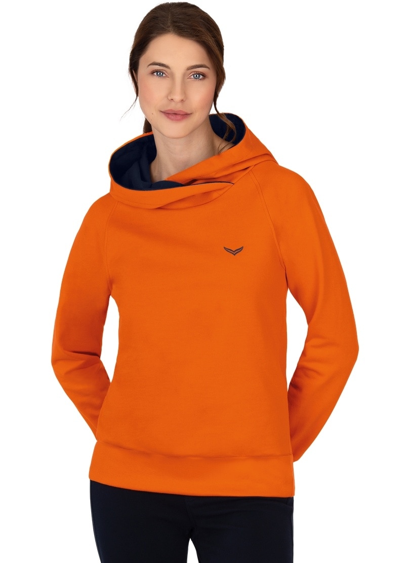 Trigema Sweatshirt »TRIGEMA Modischer Hoodie aus Biobaumwolle (kbA)« von Trigema