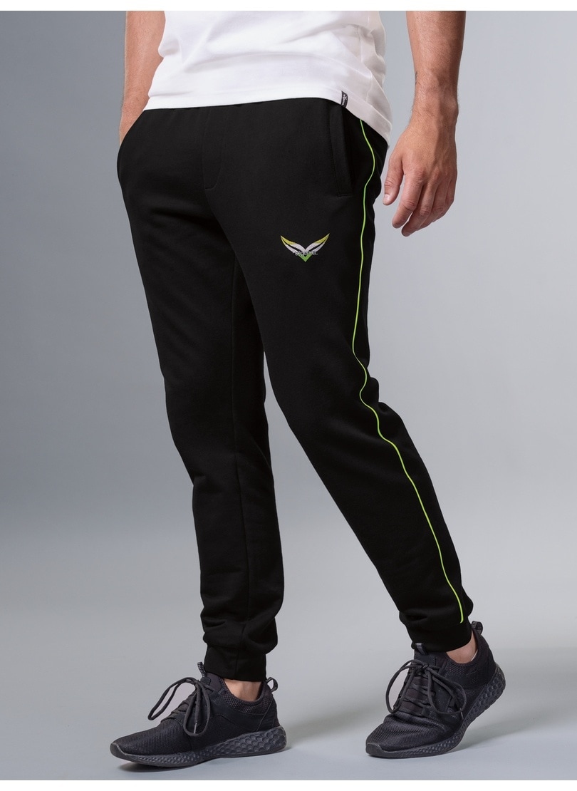 Trigema Jerseyhose »TRIGEMA Jogginghose mit kontrastfarbigen Streifen«, (1 tlg.) von Trigema