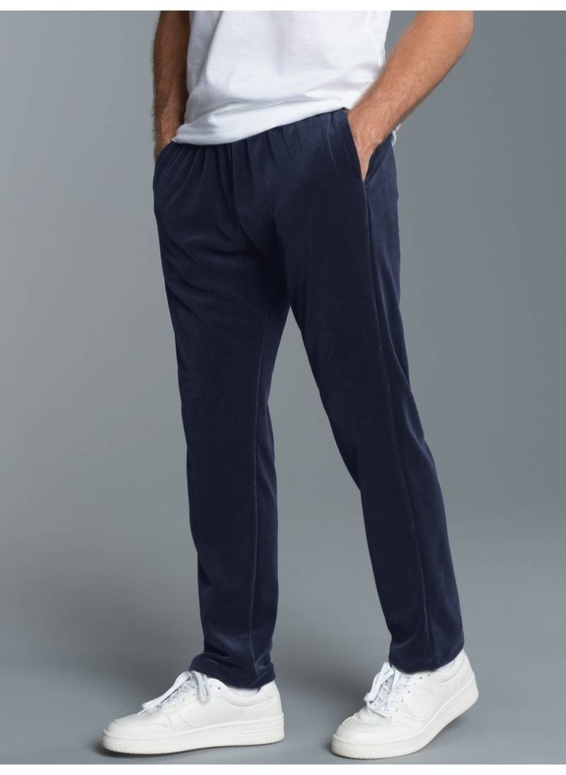 Trigema Jerseyhose »TRIGEMA Nicki Hose mit praktischen Eingrifftaschen«, (1 tlg.) von Trigema