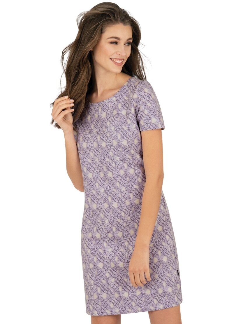 Trigema Jerseykleid »TRIGEMA Kleid mit modischem Allover-Print in Strickoptik«, (1 tlg.) Trigema Jerseykleid »TRIGEMA Kleid mit modischem Allover-Print in Strickoptik«, (1 tlg.) von Trigema