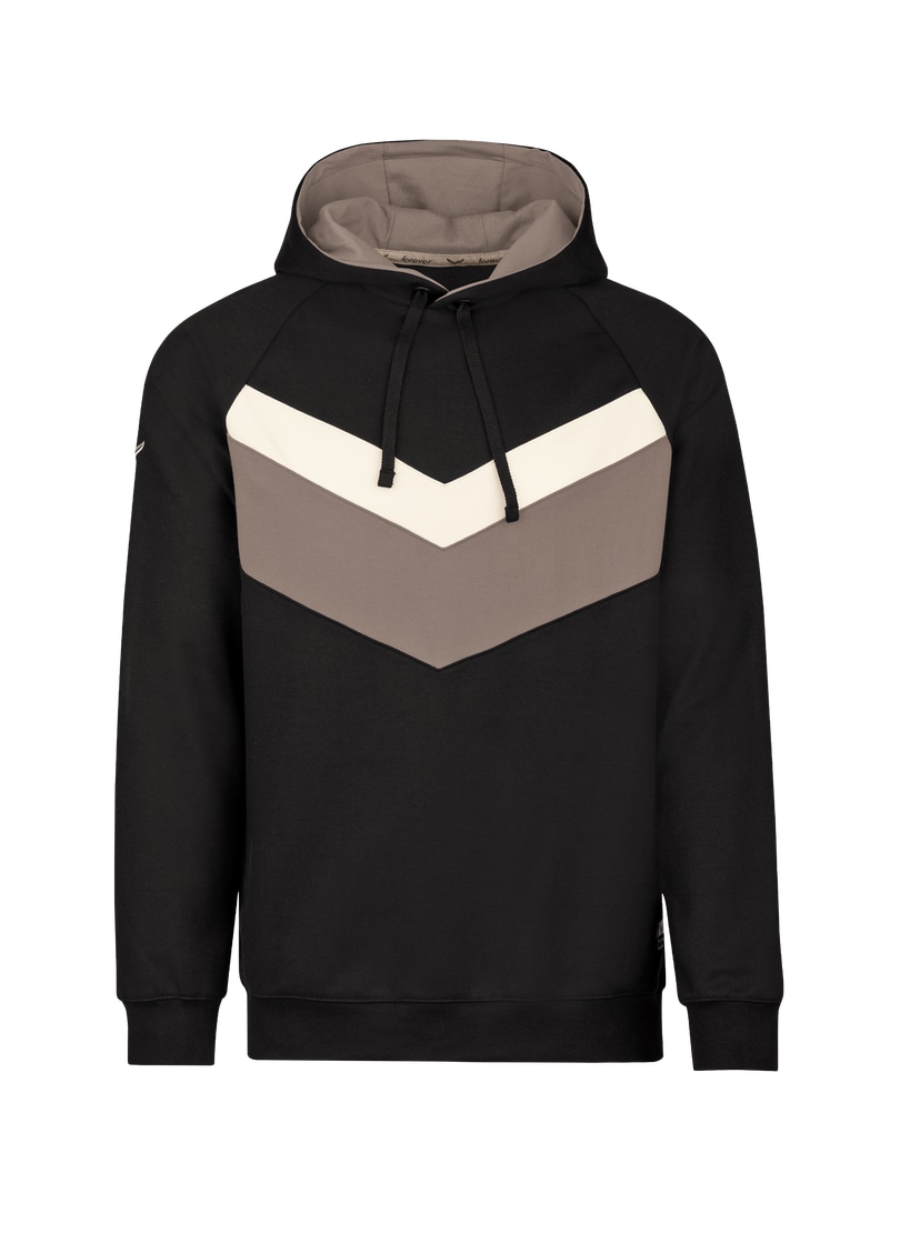 Trigema Kapuzensweatshirt »TRIGEMA Hoodie mit farbigen Elementen« von Trigema