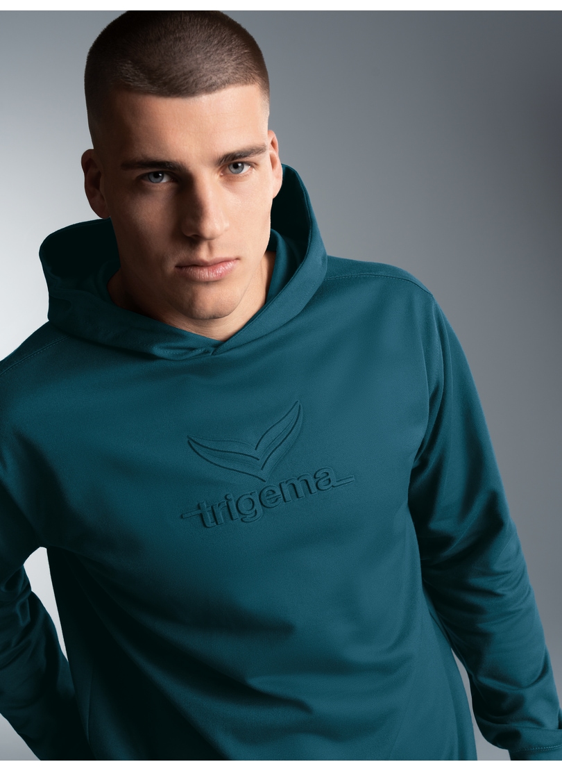 Trigema Kapuzensweatshirt »TRIGEMA Kapuzenpullover mit grossem 3D-Motiv« Trigema Kapuzensweatshirt »TRIGEMA Kapuzenpullover mit grossem 3D-Motiv« von Trigema