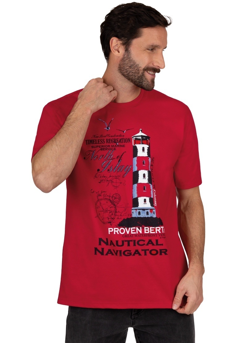 Trigema T-Shirt »TRIGEMA Freizeitshirt mit maritimem Motiv« Trigema T-Shirt »TRIGEMA Freizeitshirt mit maritimem Motiv« von Trigema