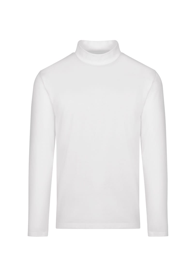 Trigema Longsleeve »TRIGEMA Langarm Shirt mit Stehkragen«, (1 tlg.) von Trigema