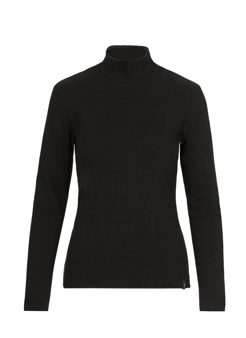 Trigema Longsleeve »TRIGEMA Langarm Shirt mit modischem Stehkragen«, (1 tlg.) von Trigema