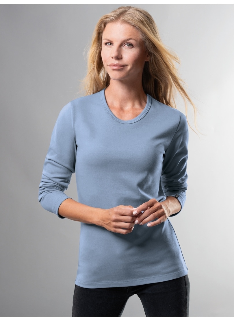 Trigema Longsleeve »TRIGEMA Langarmshirt«, (1 tlg.) von Trigema