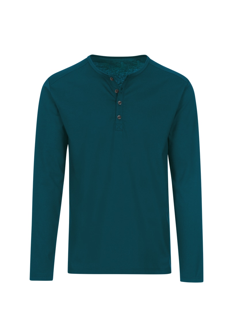 Trigema Longsleeve »TRIGEMA Langarmshirt mit Knopfleiste«, (1 tlg.) von Trigema