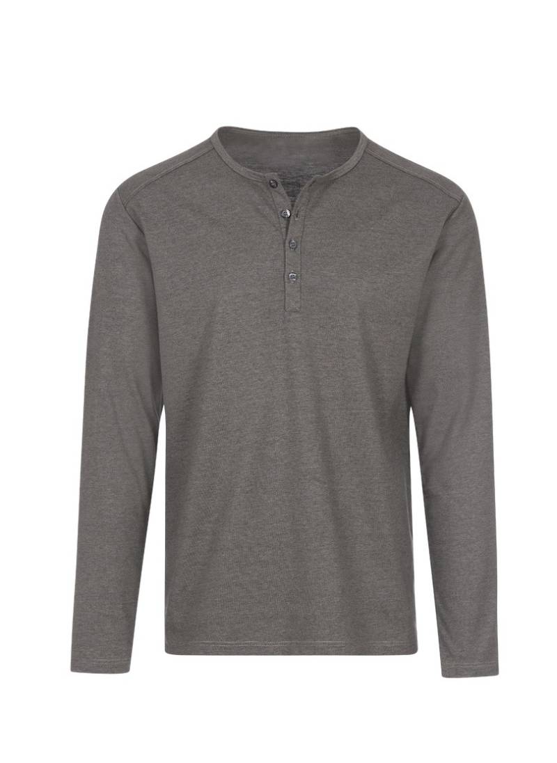 Trigema Longsleeve »TRIGEMA Langarmshirt mit Knopfleiste«, (1 tlg.) von Trigema