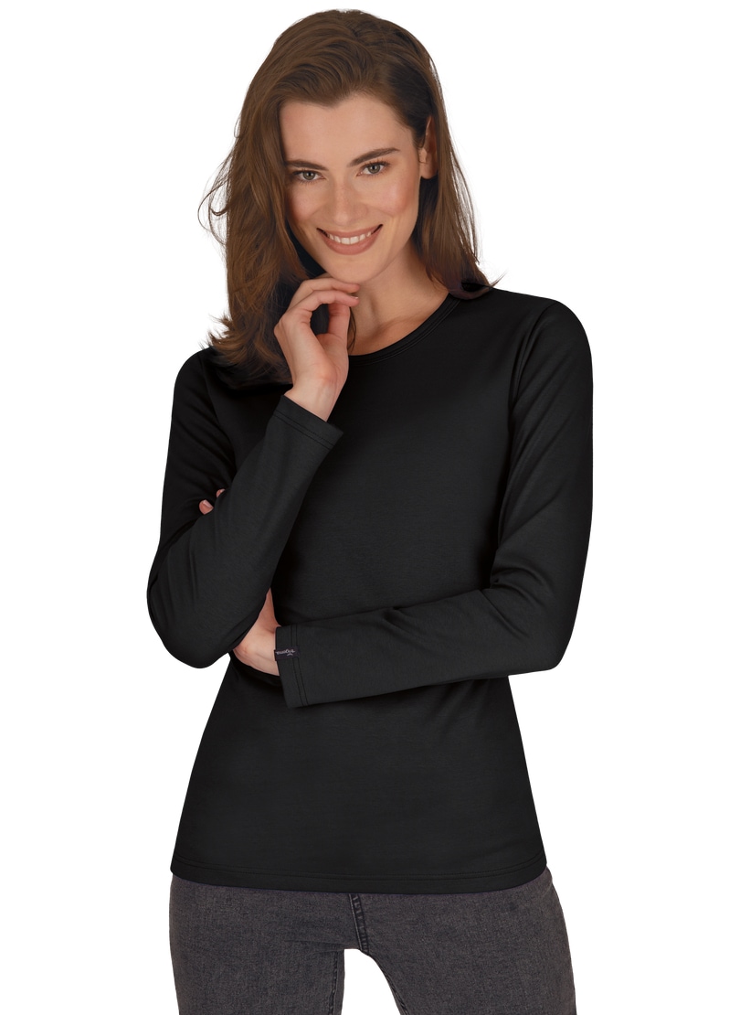 Trigema Longsleeve »TRIGEMA Langarmshirt«, (1 tlg.) von Trigema