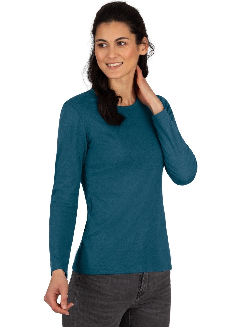 Trigema Longsleeve »TRIGEMA Langarmshirt«, (1 tlg.) von Trigema