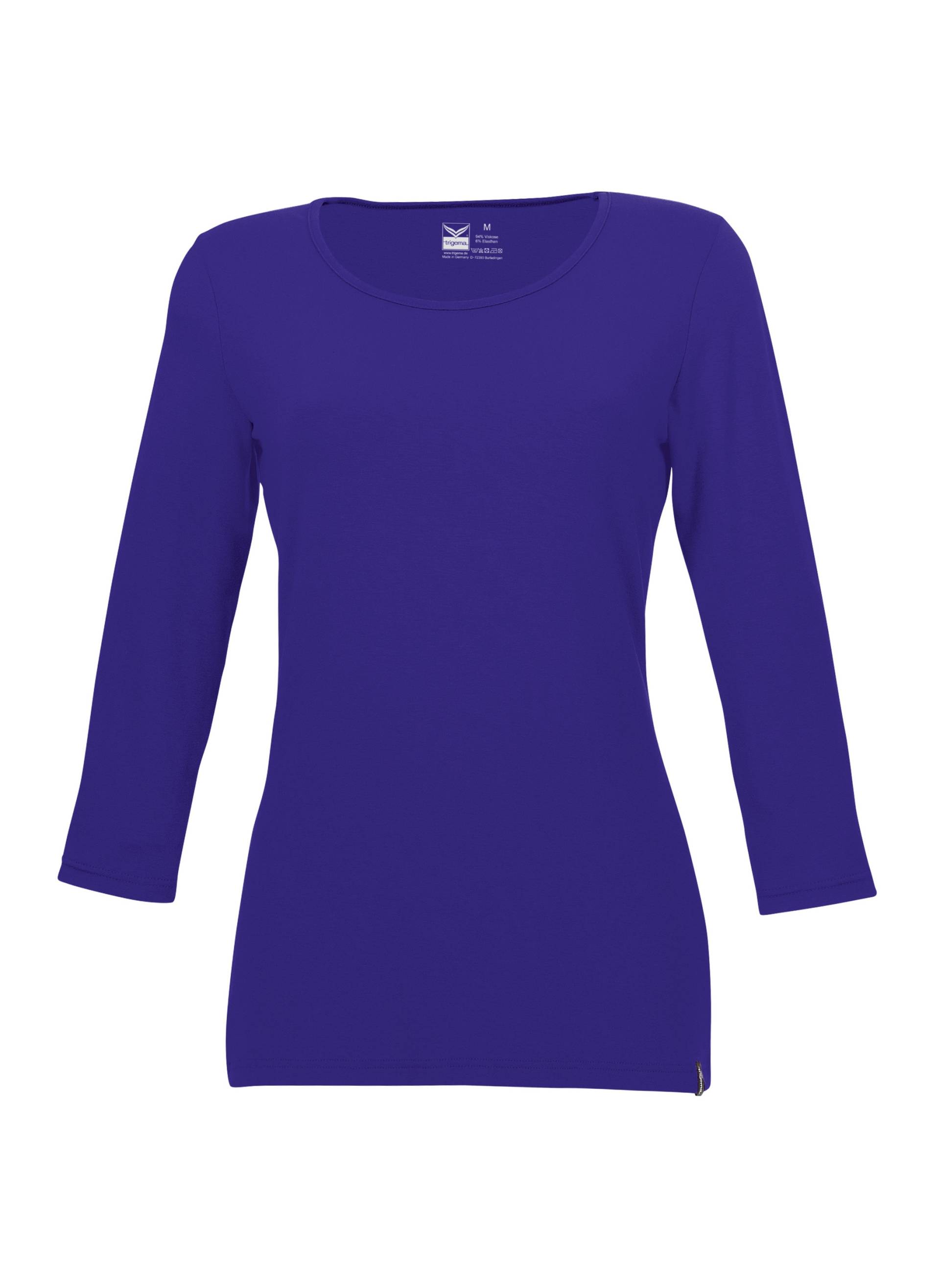 Trigema Longsleeve »TRIGEMA Shirt aus Viskose Langarm«, (1 tlg.) von Trigema