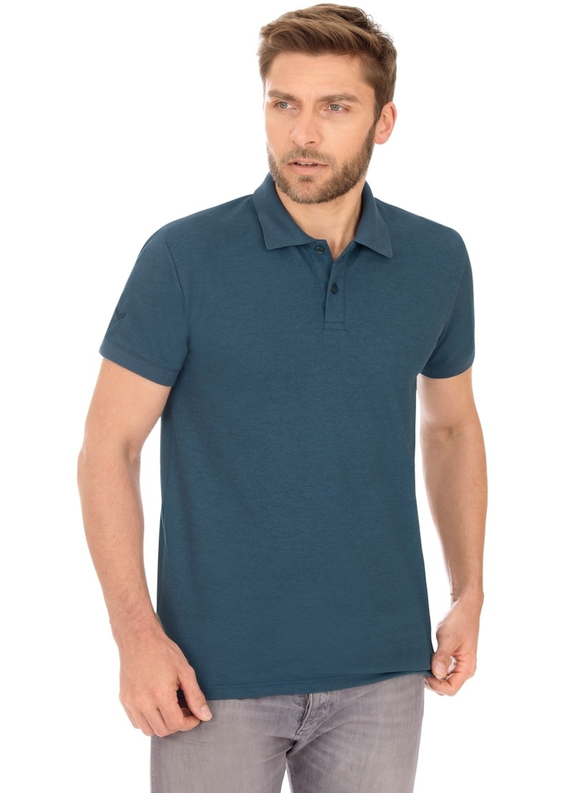 Trigema Poloshirt »TRIGEMA Slim Fit Poloshirt aus DELUXE-Piqué«, (1 tlg.) von Trigema