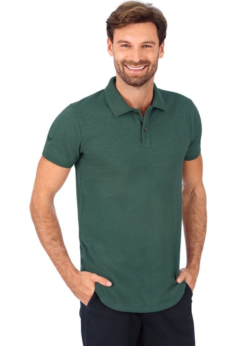 Trigema Poloshirt »TRIGEMA Slim Fit Poloshirt aus DELUXE-Piqué«, (1 tlg.) von Trigema