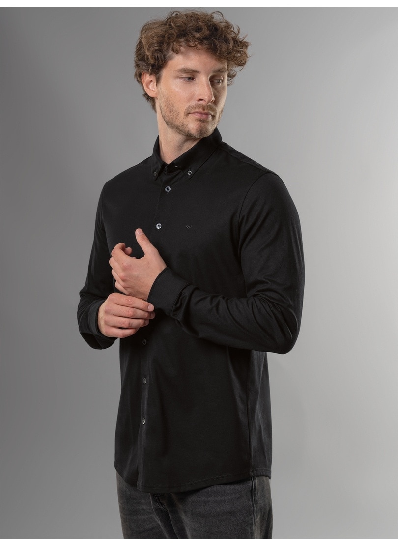 Trigema Poloshirt »TRIGEMA Business-Hemd aus DELUXE-Single-Jersey«, (1 tlg.) von Trigema