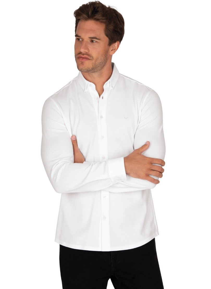 Trigema Poloshirt »TRIGEMA Business-Piqué-Hemd«, (1 tlg.) von Trigema