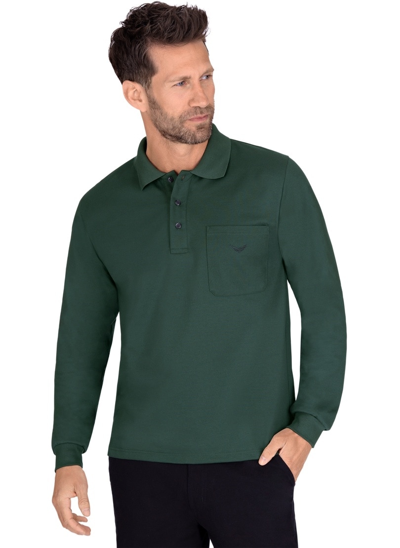 Trigema Poloshirt »TRIGEMA Langarm Poloshirt aus Baumwolle«, (1 tlg.) Trigema Poloshirt »TRIGEMA Langarm Poloshirt aus Baumwolle«, (1 tlg.) von Trigema