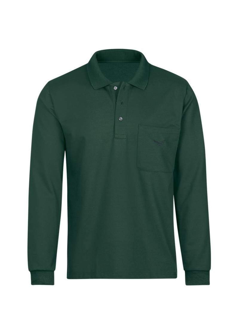 Trigema Poloshirt »TRIGEMA Langarm Poloshirt aus Baumwolle«, (1 tlg.) von Trigema