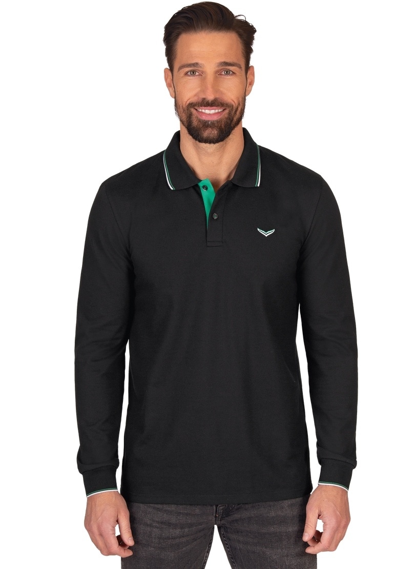 Trigema Poloshirt »TRIGEMA Modisches Poloshirt mit langen Armen«, (1 tlg.) von Trigema