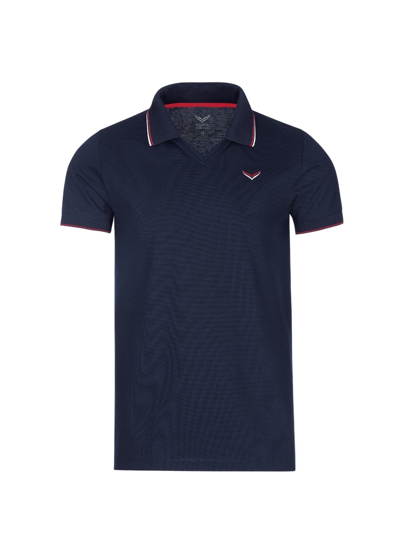 Trigema Poloshirt »TRIGEMA Polo-Shirt mit V-Ausschnitt«, (1 tlg.) von Trigema