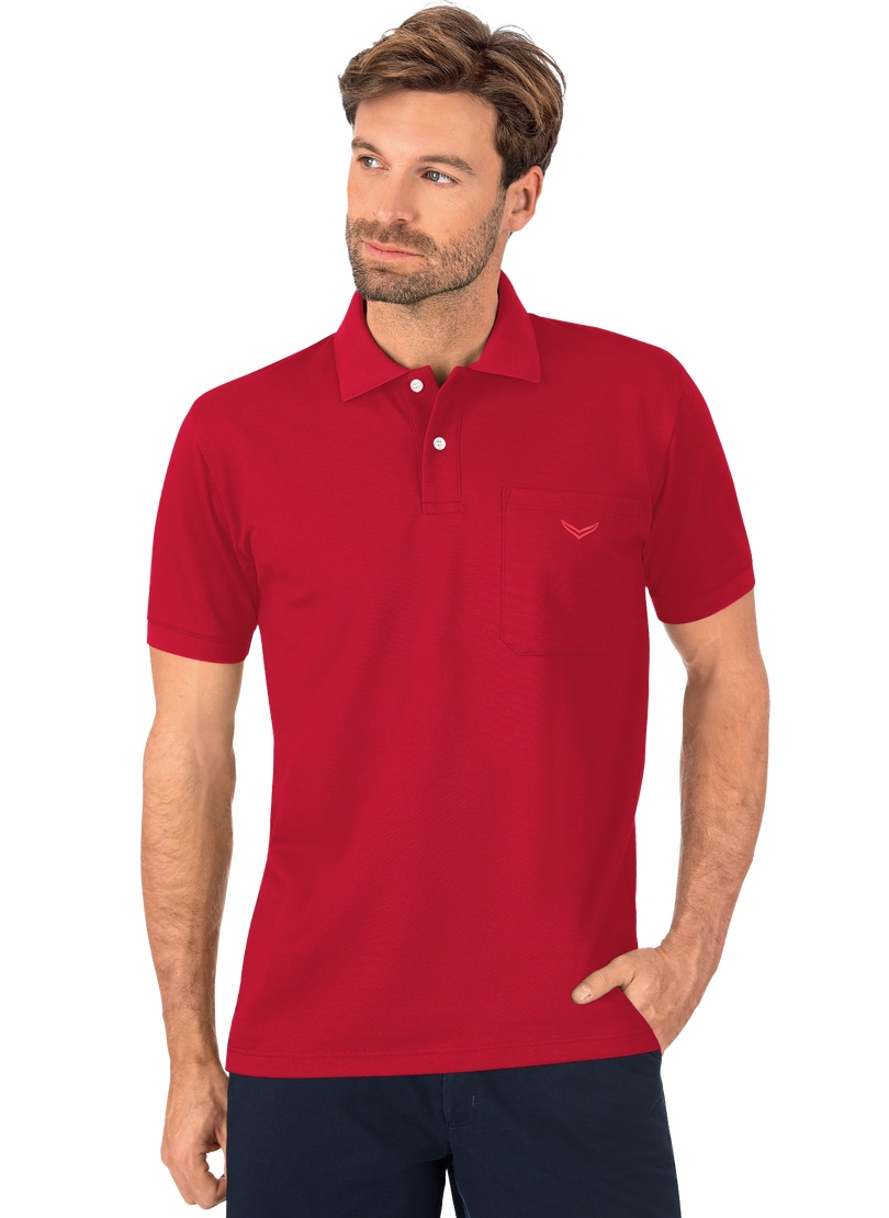 Trigema Poloshirt »TRIGEMA Polohemd mit Brusttasche«, (1 tlg.) von Trigema