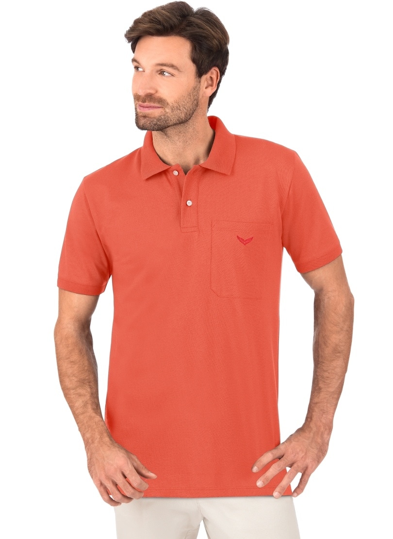 Trigema Poloshirt »TRIGEMA Polohemd mit Brusttasche«, (1 tlg.) von Trigema