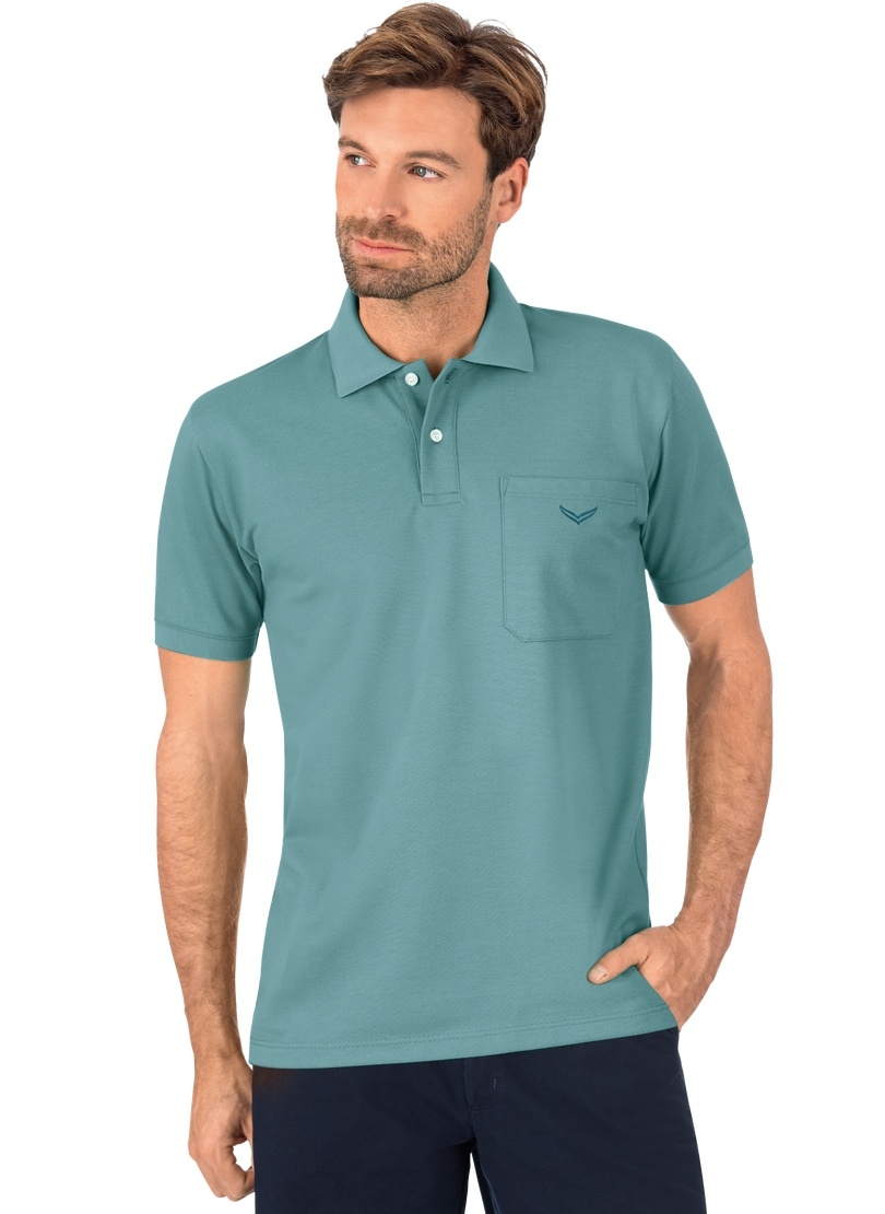 Trigema Poloshirt »TRIGEMA Polohemd mit Brusttasche«, (1 tlg.) von Trigema