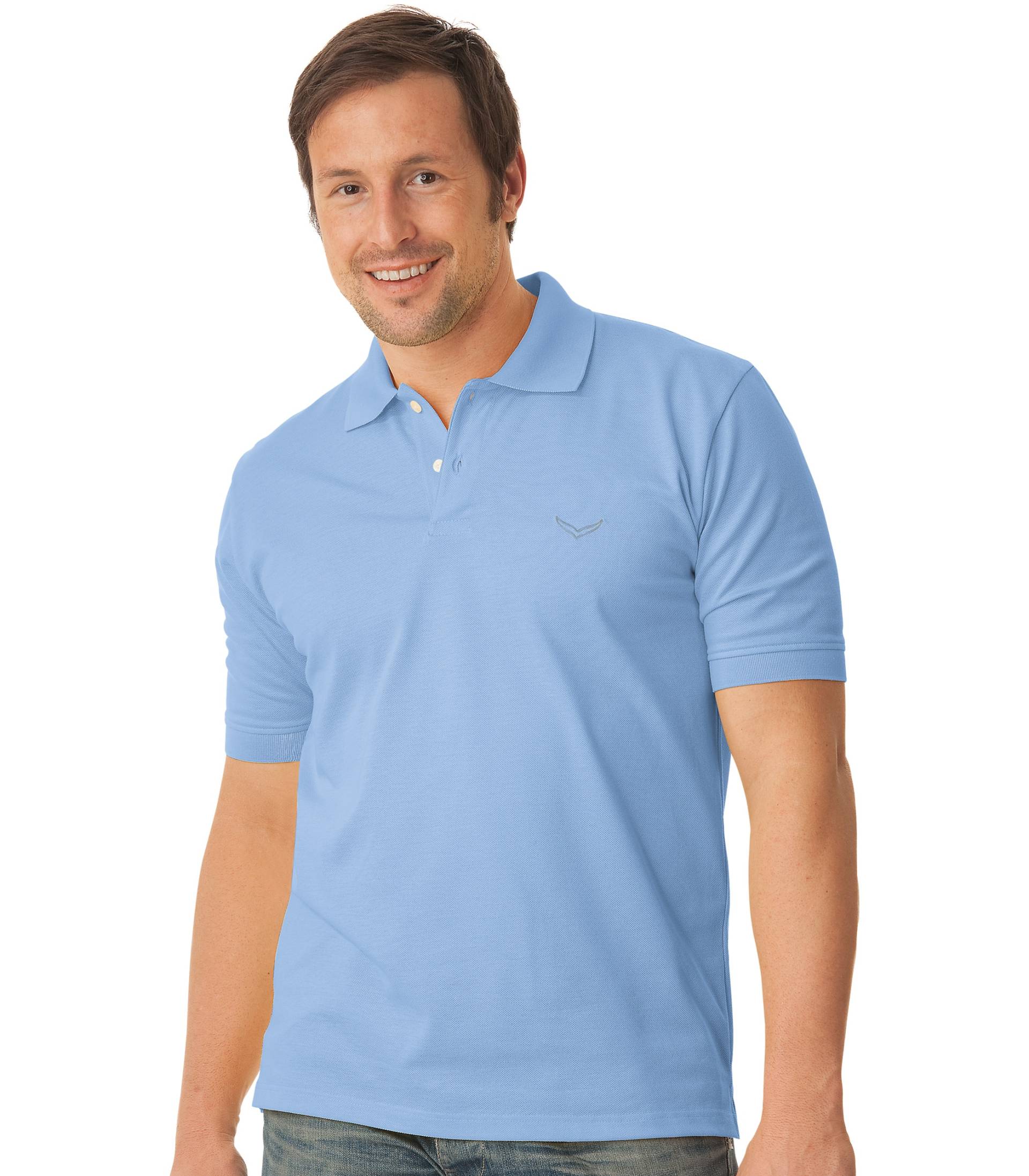 Trigema Poloshirt »TRIGEMA Poloshirt DELUXE Piqué«, (1 tlg.) Trigema Poloshirt »TRIGEMA Poloshirt DELUXE Piqué«, (1 tlg.) von Trigema